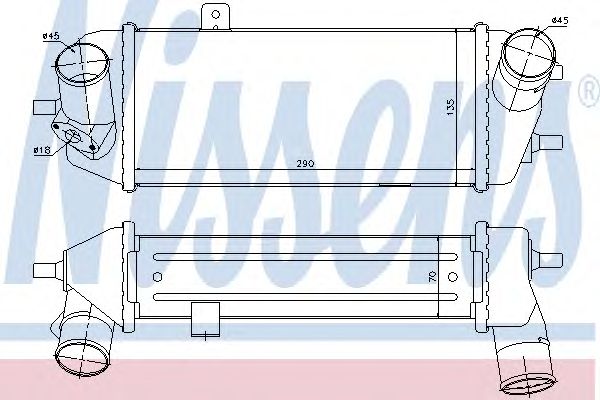 Intercooler, compresor