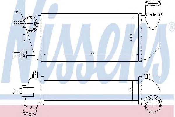 Intercooler, compresor