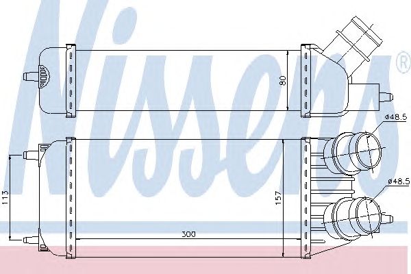 Intercooler, compresor