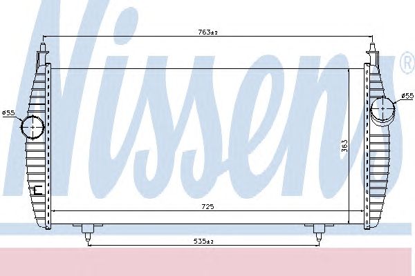 Intercooler, compresor