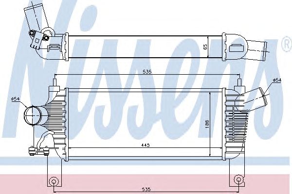 Intercooler, compresor