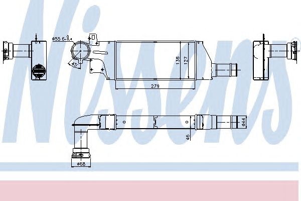 Intercooler, compresor