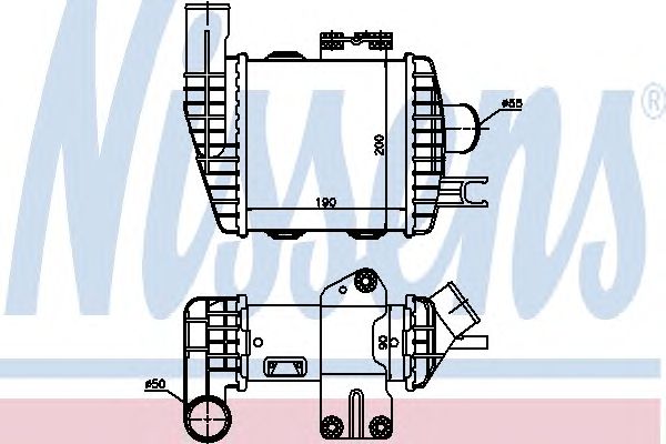 Intercooler, compresor