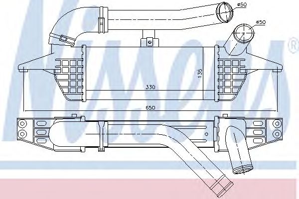 Intercooler, compresor