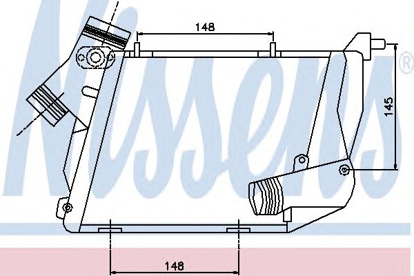 Intercooler, compresor