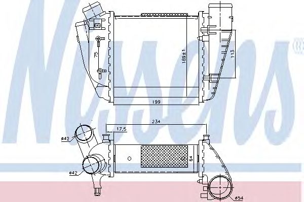 Intercooler, compresor