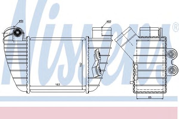 Intercooler, compresor