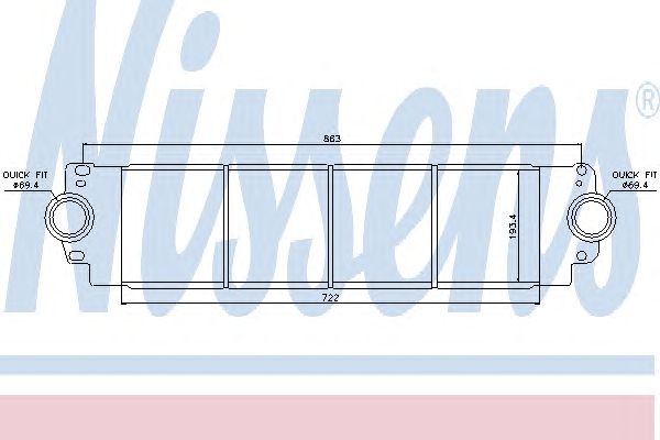 Intercooler, compresor