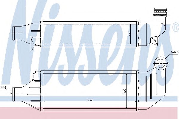 Intercooler, compresor