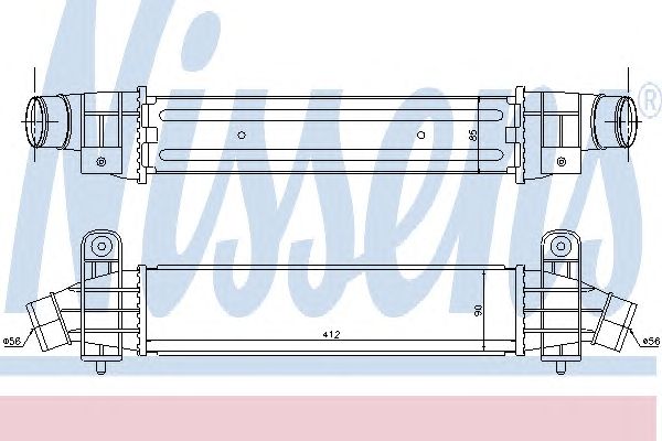 Intercooler, compresor