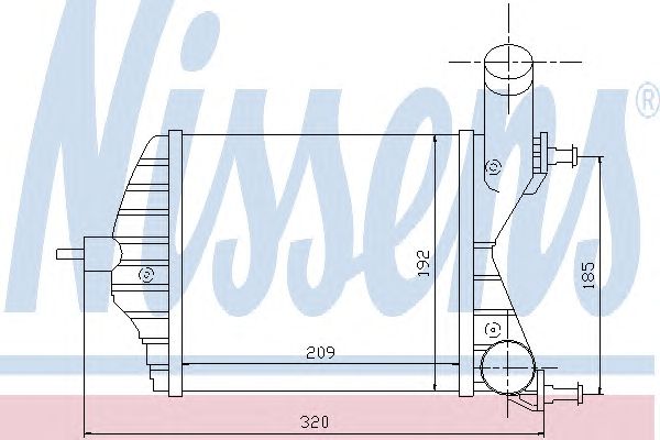 Intercooler, compresor