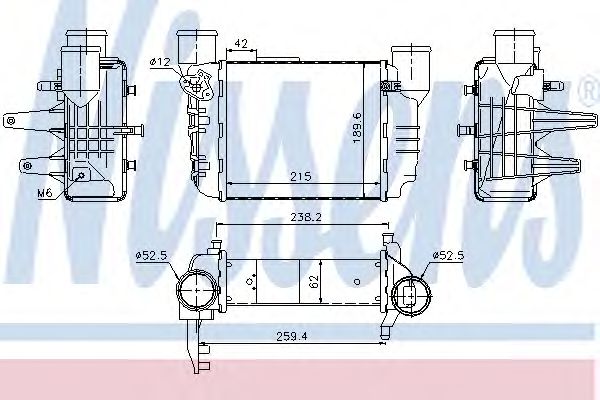 Intercooler, compresor