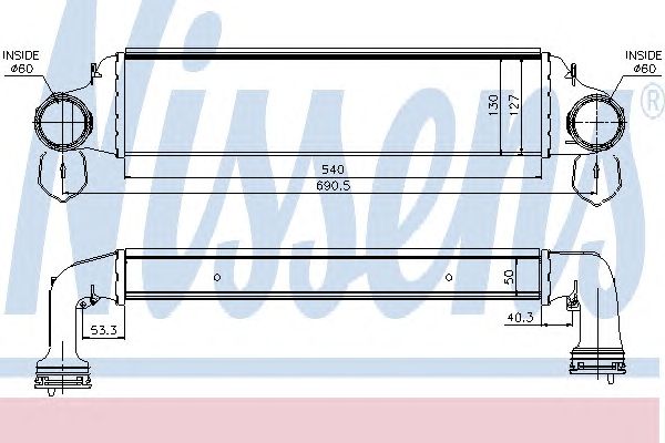 Intercooler, compresor