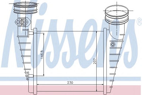 Intercooler, compresor