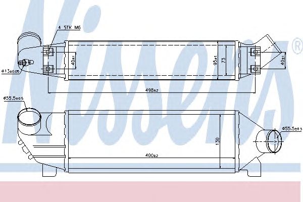 Intercooler, compresor