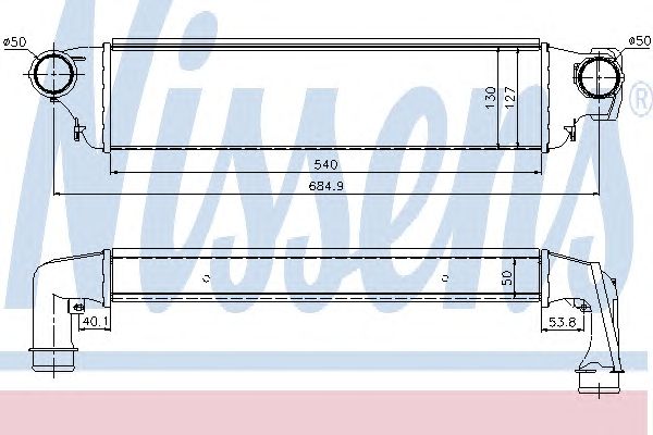 Intercooler, compresor