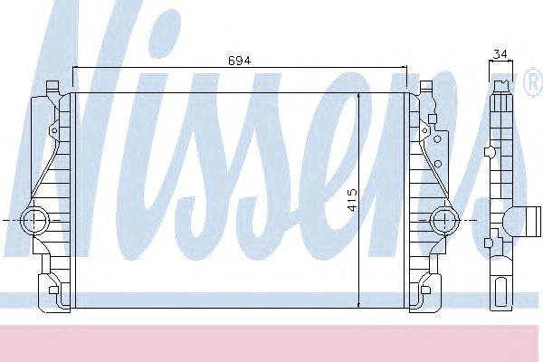 Intercooler, compresor