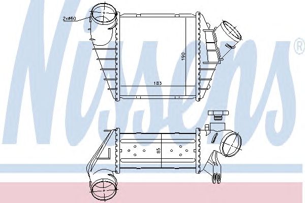 Intercooler, compresor