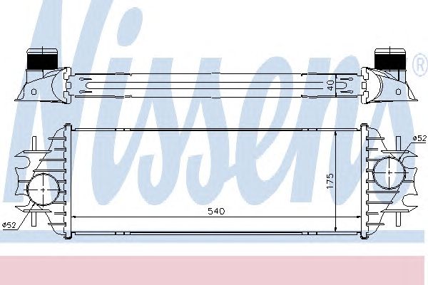 Intercooler, compresor