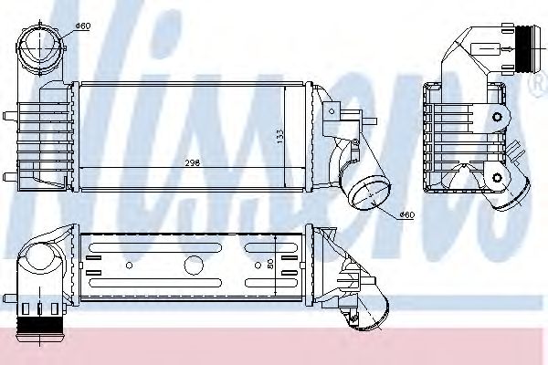 Intercooler, compresor