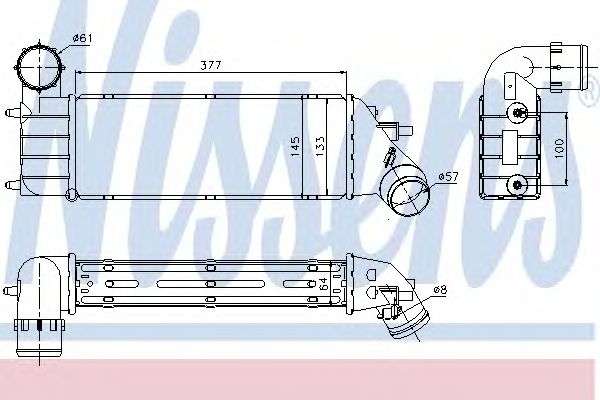 Intercooler, compresor