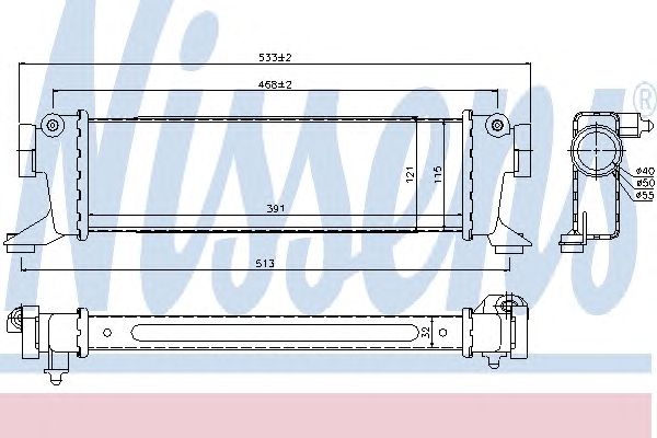 Intercooler, compresor