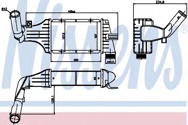 Intercooler, compresor