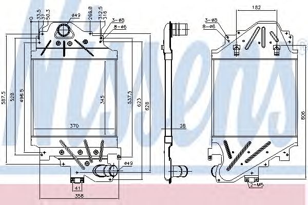 Intercooler, compresor