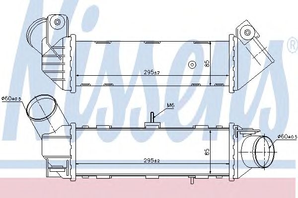 Intercooler, compresor