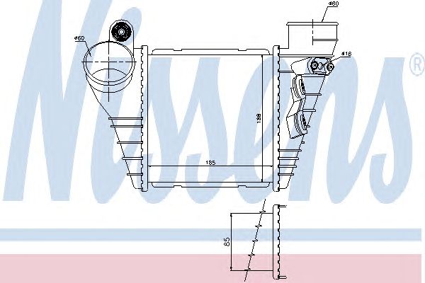 Intercooler, compresor