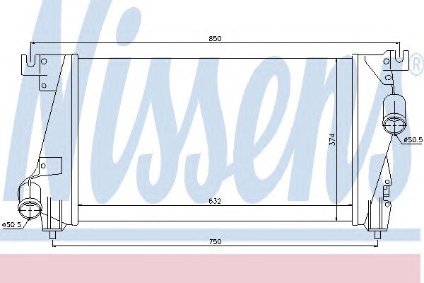 Intercooler, compresor