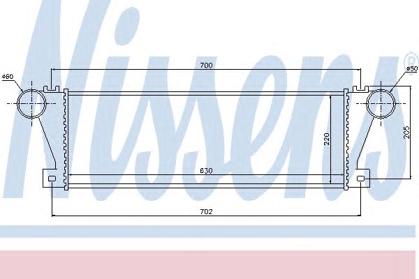 Intercooler, compresor