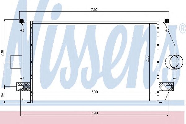 Intercooler, compresor