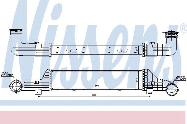 Intercooler, compresor