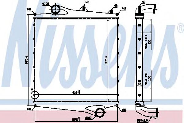 Intercooler, compresor