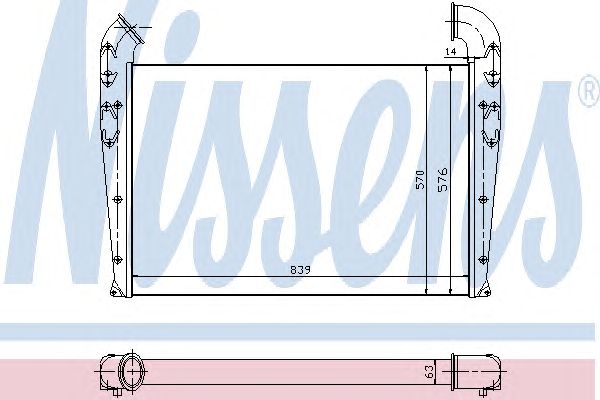 Intercooler, compresor