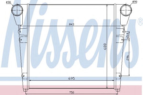 Intercooler, compresor