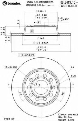 Disc frana