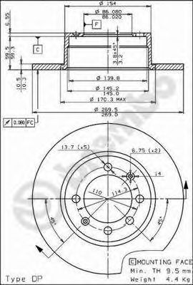 Disc frana