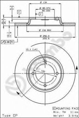 Disc frana