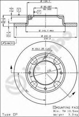 Disc frana