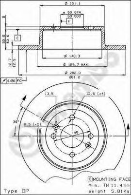 Disc frana