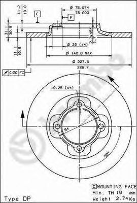 Disc frana