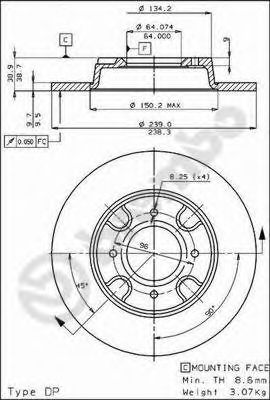 Disc frana