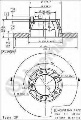 Disc frana