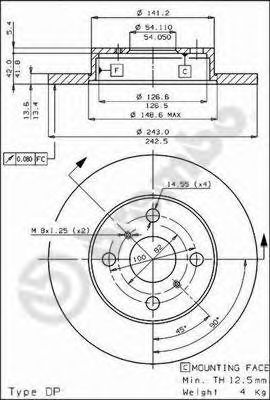 Disc frana