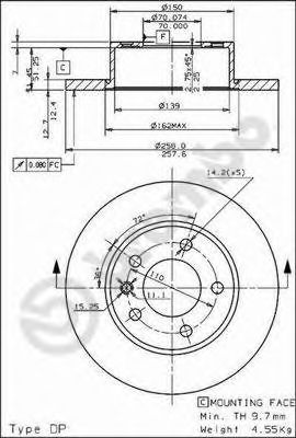 Disc frana