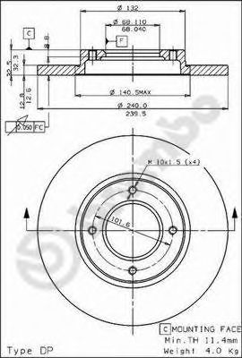 Disc frana