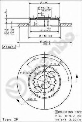 Disc frana