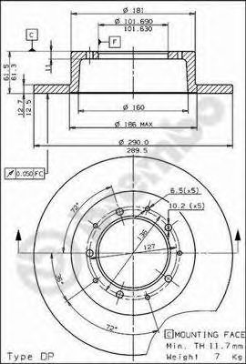 Disc frana